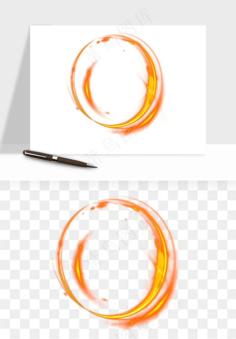 光环光效光圈png免抠