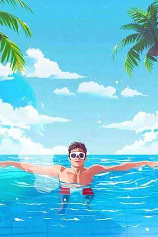 游泳运动培训背景