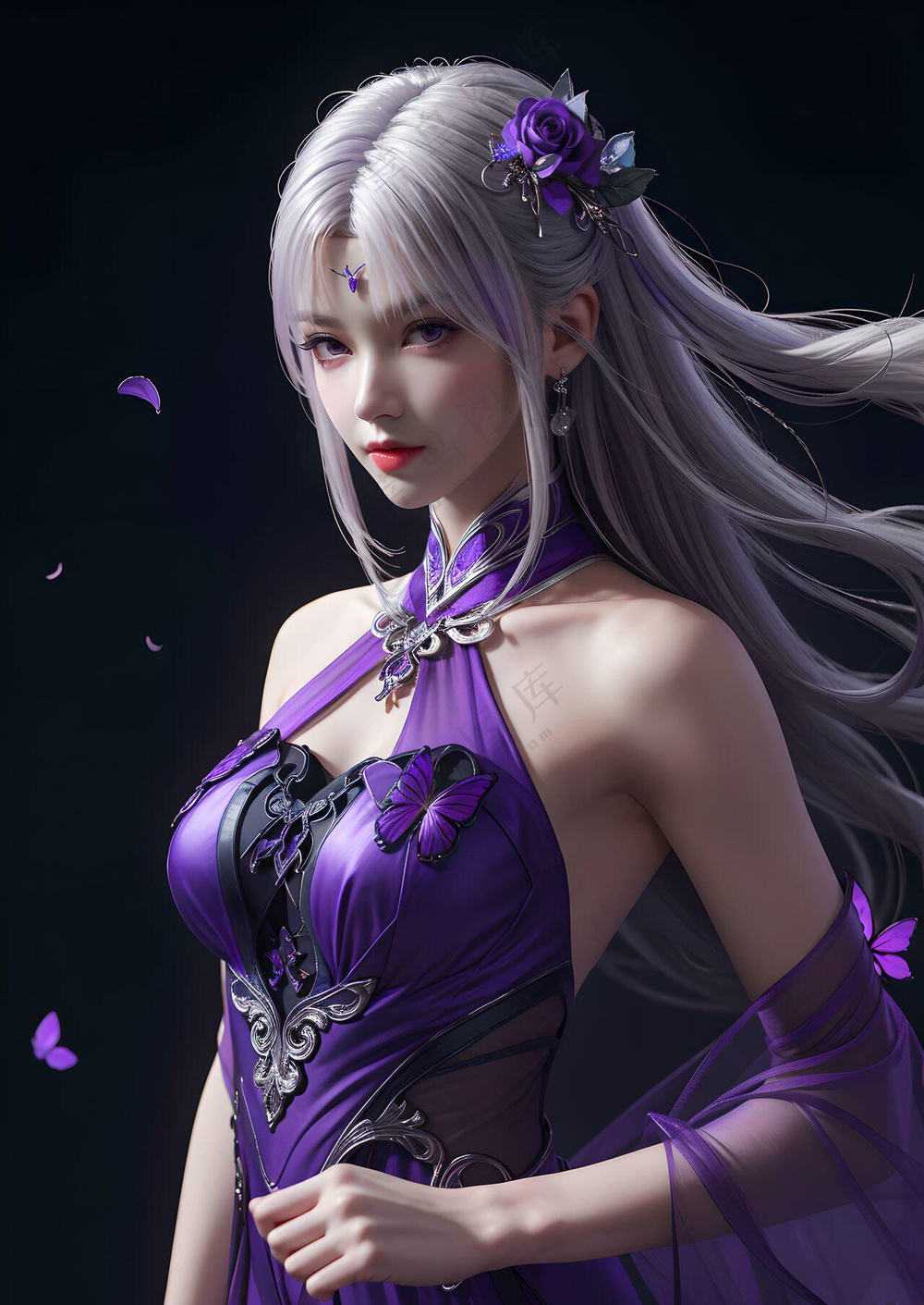 游戏美女图片