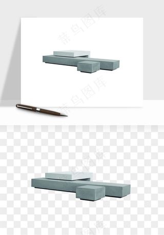 现代沙发家具png免抠