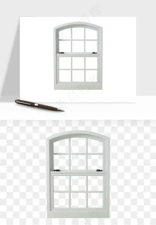 简约窗户png免抠