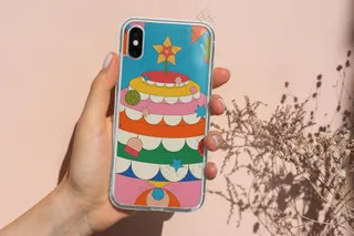 iPhoneX文创手机壳样机手机壳印花贴图样机-27