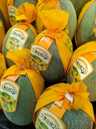 哈密瓜实拍图片