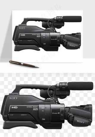 摄像机拍摄设备png免抠