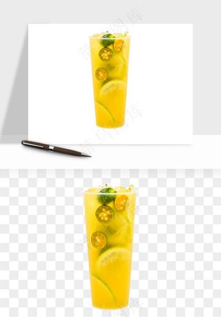 冷饮品果汁饮料png免抠图