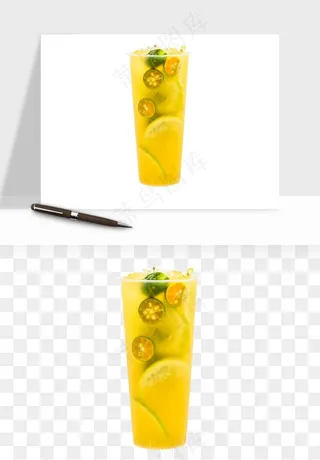 冷饮品果汁饮料png免抠图
