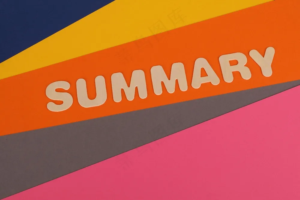 SUMMARY 创意壁纸几何彩色温暖壁纸