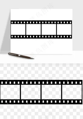 电影黑胶胶片png免抠