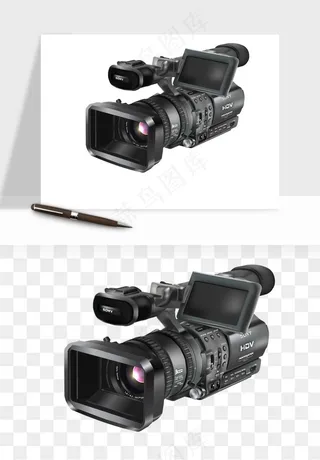 摄像机拍摄设备png免抠