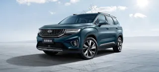 吉利豪越越野车