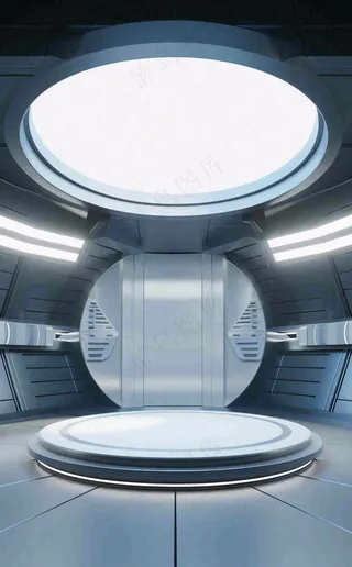 数码科技线光几何背景