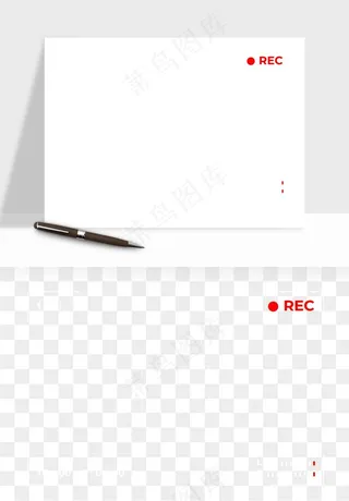 相机取景框屏幕边框png免抠