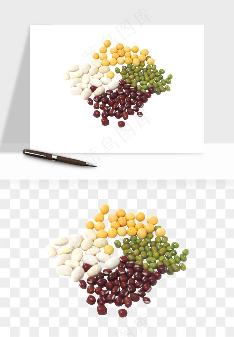 五谷粮食大豆png免抠图