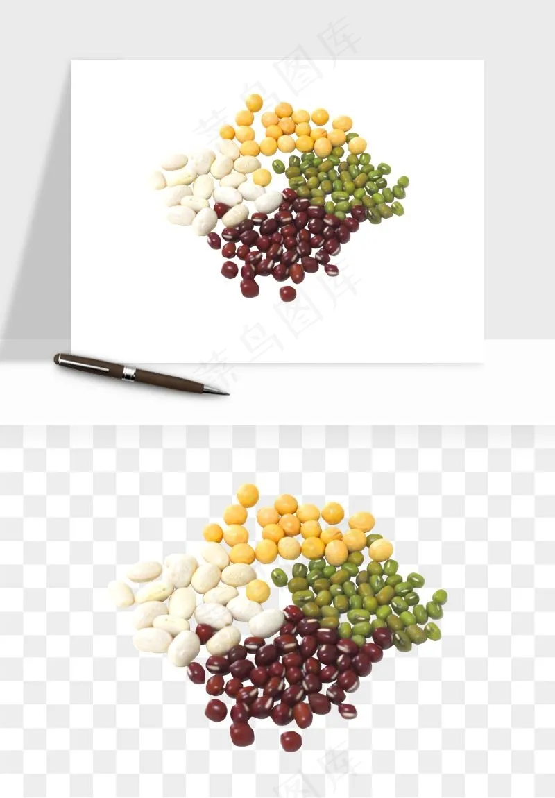 五谷粮食大豆png免抠图
