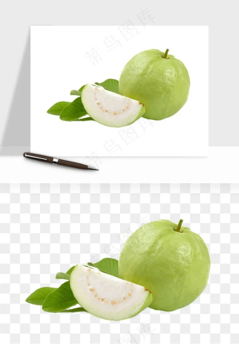 番石榴芭乐水果png免抠