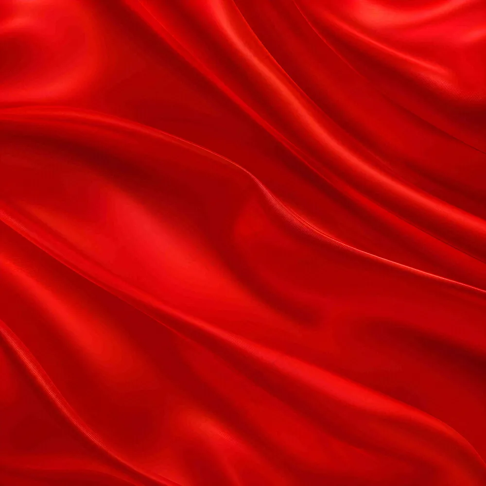 大红色丝绸纹理背景