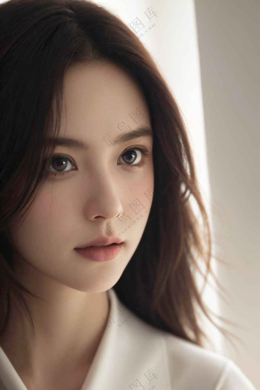 写实风美女图片 (2)