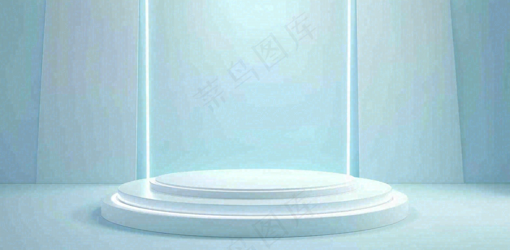 数码科技线光几何背景