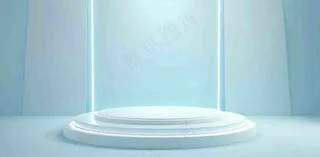 数码科技线光几何背景