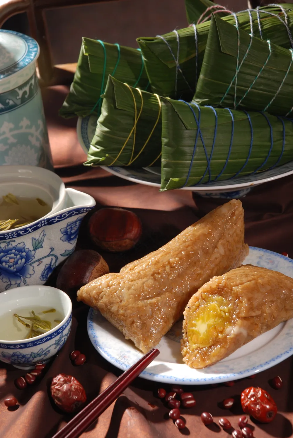 肉粽子图片包粽子中国风粽子摄影裹粽籺粽子摄影端午节