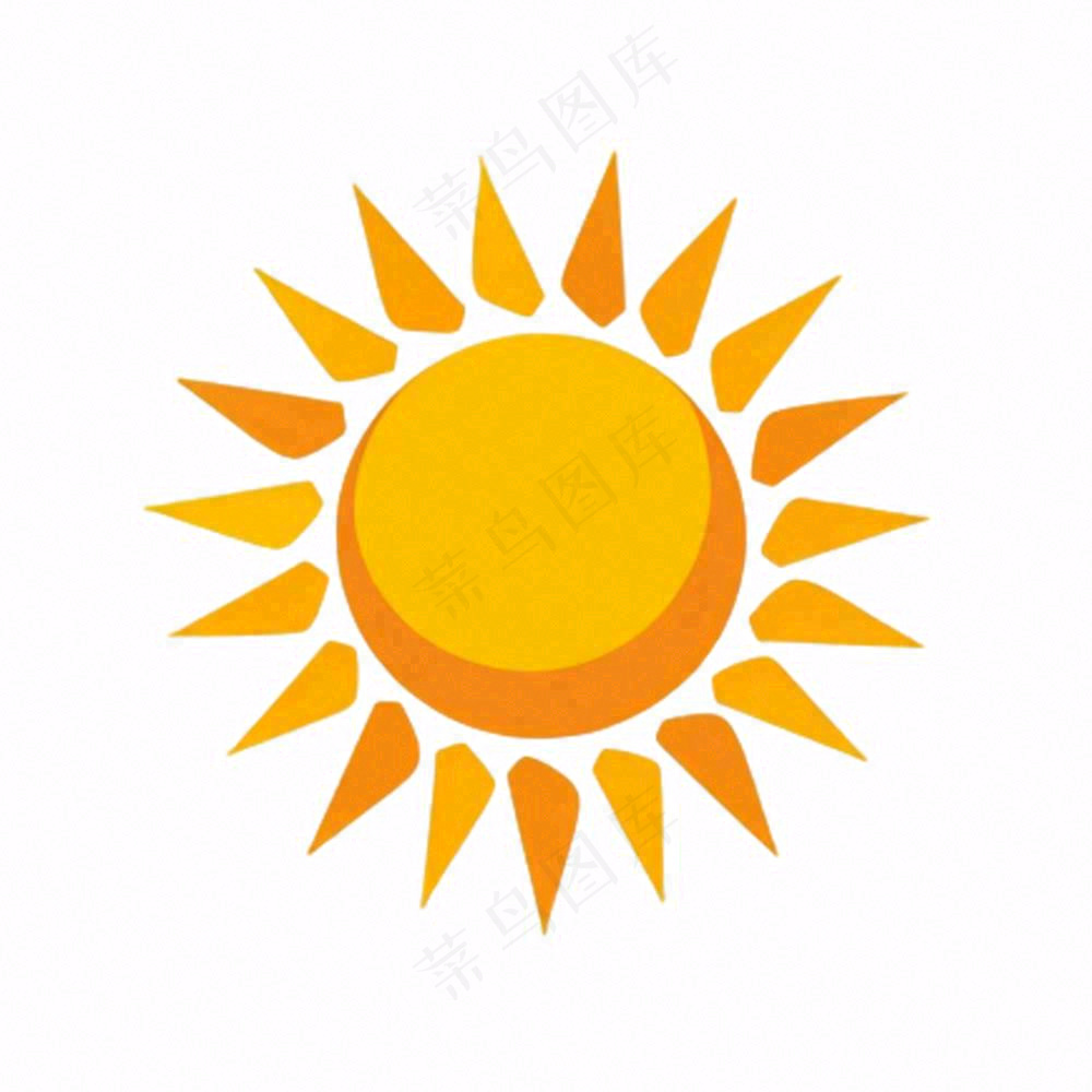 太阳天气卡通免抠