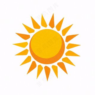 太阳天气卡通免抠