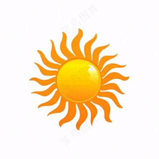 太阳天气卡通免抠