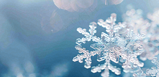 冰冻预警暴雪预警通知公告背景