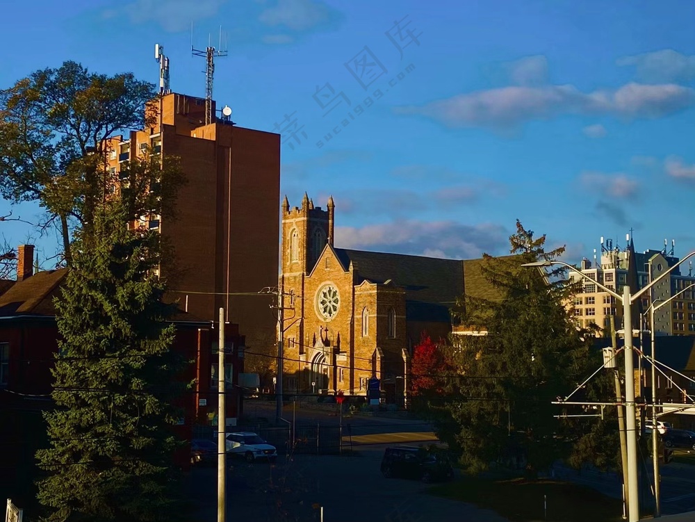 日晨的加拿大街头