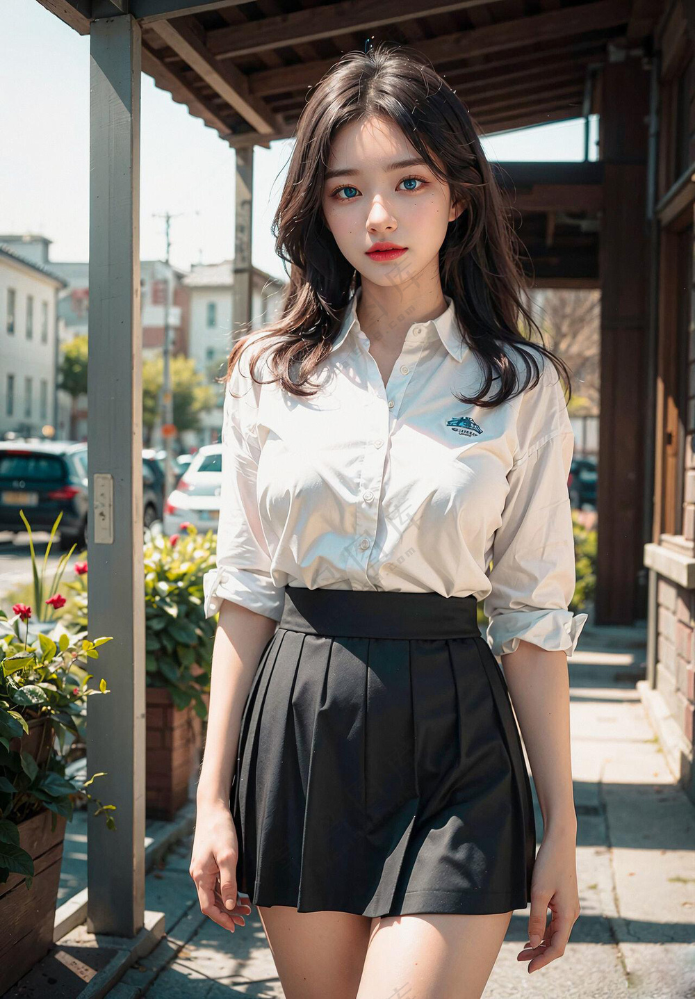 美丽的女孩图片