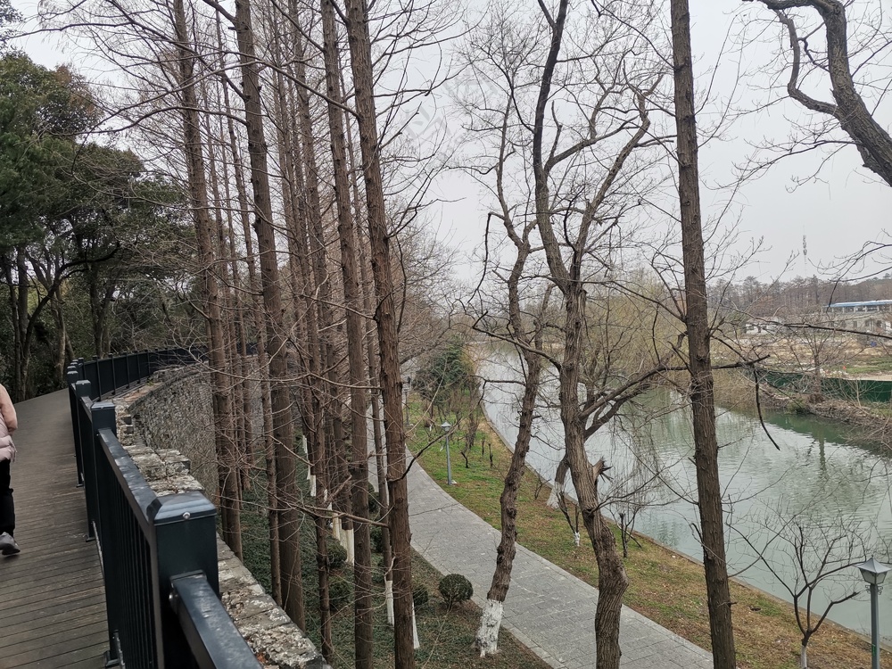 荆州的古城护城河