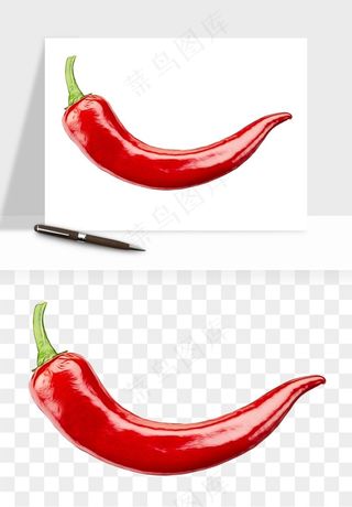 红辣椒尖椒png免抠