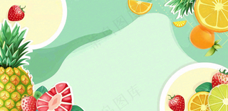 农林蔬果生鲜店水果店蔬菜店背景