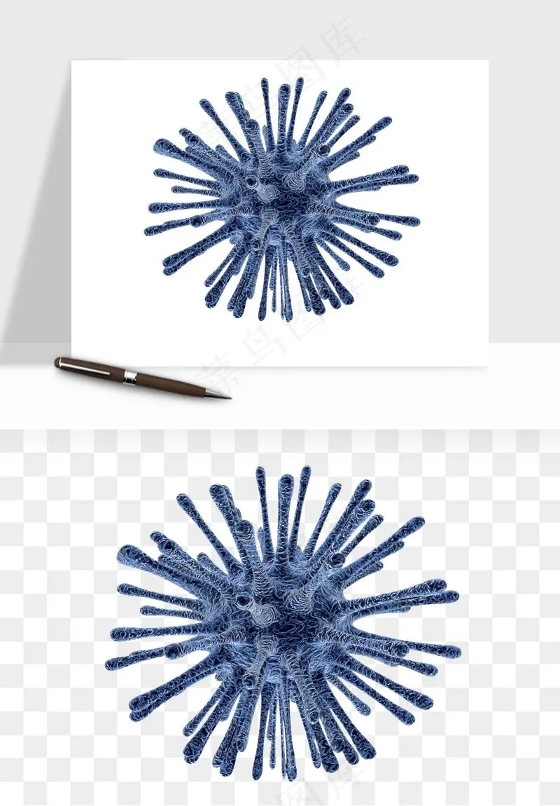 病毒细菌癌细胞png免抠