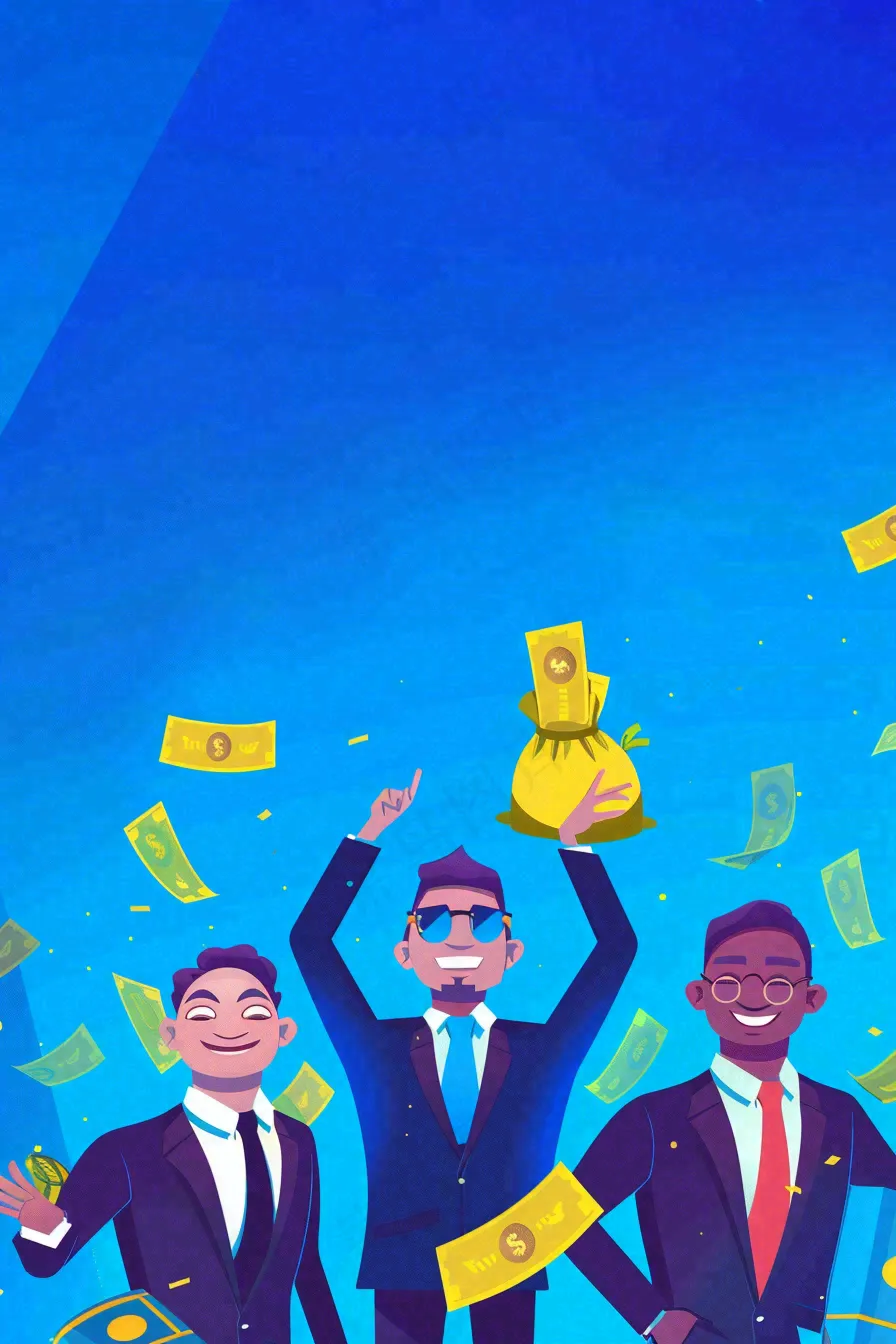 贷款业务借贷金融理财背景