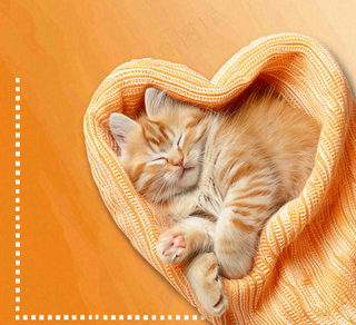 宠物常识宠物攻略猫狗卡通插画背景