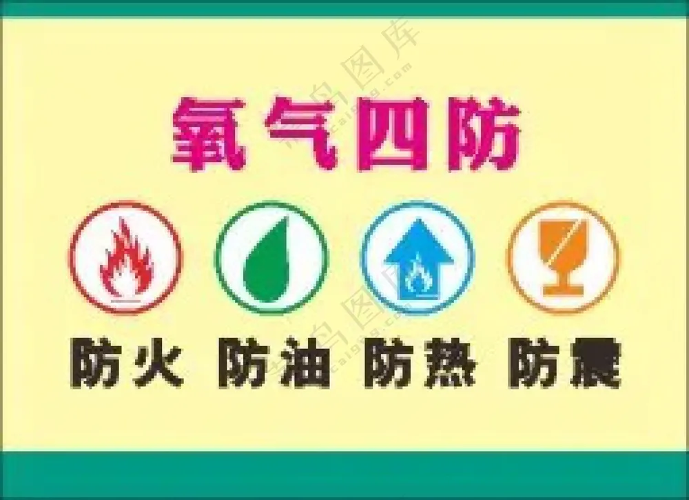 氧气四防消防卡