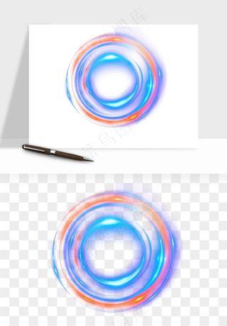 光环光效光圈png免抠