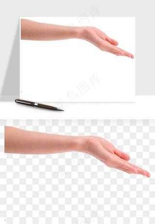 手势手部动作手指png免抠