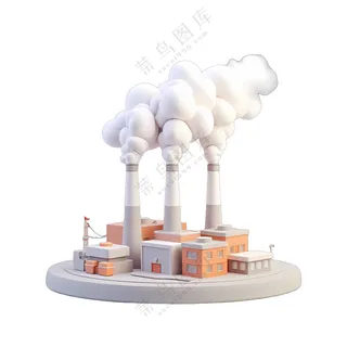 工业园区排放废气