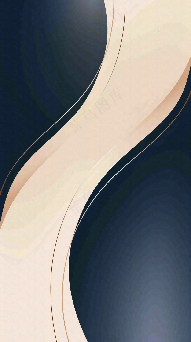 美发造型线条简约大气背景