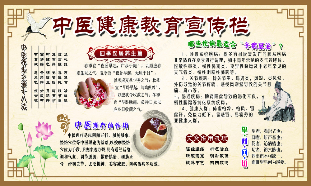 中医健康教育宣传栏1