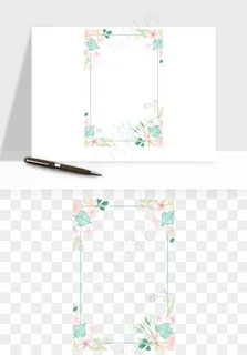 植物花卉边框装饰png免抠 植物花卉边框装饰png免抠