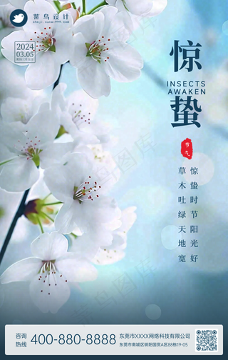 惊蛰手机海报