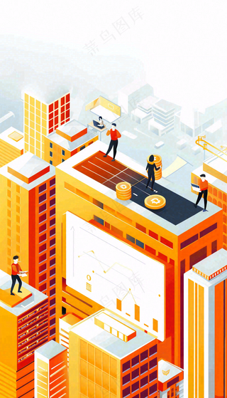 贷款业务借贷金融理财背景