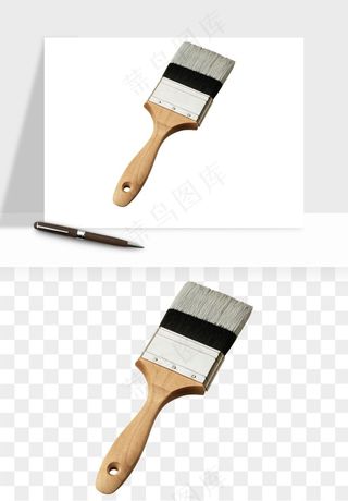 油漆刷子粉刷png免抠