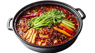 砂锅麻辣烫香辣美食摄影图