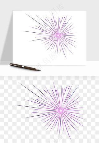 卡通烟花烟火礼花png免抠