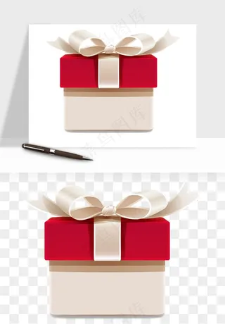礼盒礼物png免抠