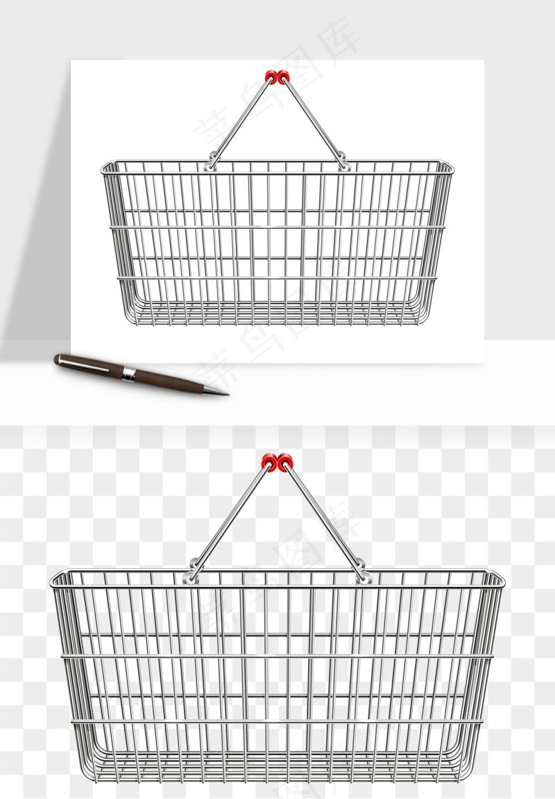 购物车购物篮png免抠图